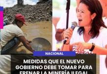 NACIONAL | MEDIDAS QUE EL NUEVO GOBIERNO DEBE TOMAR PARA FRENAR LA MINERÍA ILEGAL