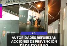 ILO | AUTORIDADES REFUERZAN ACCIONES DE PREVENCIÓN DE DELITO EN ILO.