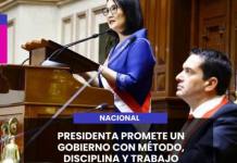 NACIONAL | PRESIDENTA PROMETE UN GOBIERNO CON MÉTODO, DISCIPLINA Y TRABAJO.