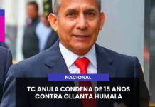 NACIONAL | TC ANULA CONDENA DE 15 AÑOS CONTRA OLLANTA HUMALA.