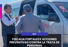 ILO | FISCALIA FORTALECE ACCIONES PREVENTIVAS CONTRA LA TRATA DE PERSONAS.