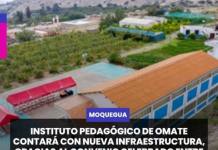 MOQUEGUA | INSTITUTO PEDAGÓGICO DE OMATE CONTARÁ CON NUEVA INFRAESTRUCTURA, GRACIAS AL CONVENIO CELEBRADO ENTRE PRONIED Y SOUTHERN PERÚ.