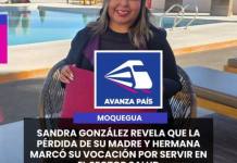 MOQUEGUA | SANDRA GONZÁLEZ REVELA QUE LA PÉRDIDA DE SU MADRE Y HERMANA MARCÓ SU VOCACIÓN POR SERVIR EN EL SECTOR SALUD.