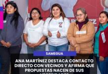 SAMEGUA | ANA MARTÍNEZ DESTACA CONTACTO DIRECTO CON VECINOS Y AFIRMA QUE PROPUESTAS NACEN DE SUS NECESIDADES.