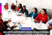 MOQUEGUA | MUJERES EMPRENDEDORAS DE MOQUEGUA TENDRÁN CAPACITACIÓN Y ASISTENCIA TÉCNICA PARA FORTALECER SUS NEGOCIOS.