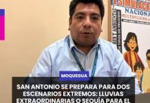 MOQUEGUA | SAN ANTONIO SE PREPARA PARA DOS ESCENARIOS EXTREMOS: LLUVIAS EXTRAORDINARIAS O SEQUÍA PARA EL VERANO 2027.