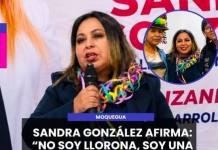 MOQUEGUA | SANDRA, LA CANDIDATA DEL TREN, INAUGURÓ SU LOCAL DE CAMPAÑA.