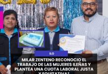 ILO | MILAR ZENTENO RECONOCIO EL TRABAJO DE LAS MUJERES ILEÑAS Y PLANTEA UNA CUOTA LABORAL JUSTA Y EQUITATIVA.