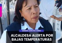 SÁNCHEZ CERRO | ALCALDESA ALERTA POR BAJAS TEMPERATURAS Y EXIGE RECURSOS AL GORE PARA EVITAR PARALIZACIÓN DE CARRETERA.