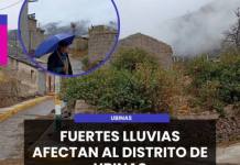 UBINAS | FUERTES LLUVIAS AFECTAN AL DISTRITO DE UBINAS.