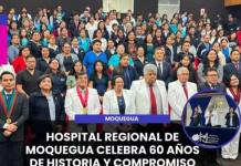 MOQUEGUA | HOSPITAL REGIONAL DE MOQUEGUA CELEBRA 60 AÑOS DE HISTORIA Y COMPROMISO CON LA SALUD.