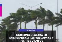 ILO | GOBIERNO DECLARA EN EMERGENCIA A ILO POR LLUVIAS Y FUERTES VIENTOS.