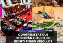 NACIONAL | CONGRESISTAS QUE DECIDIRÁN FUTURO DEL REINFO TIENEN VÍNCULOS CON LA MINERÍA INFORMAL.