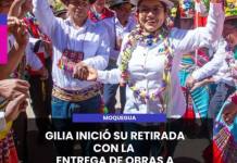 MOQUEGUA | GILIA INICIÓ SU RETIRADA CON LA ENTREGA DE OBRAS A YUNGUEÑOS.