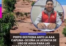 MOQUEGUA | PASTO GRANDE AVANZA EN LICENCIAS DE AGUA PARA LOMAS DE ILO Y PREPARA ESTRATEGIA ANTE POSIBLE SEQUÍA.
