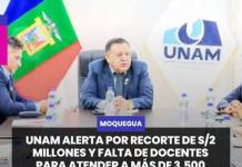 MOQUEGUA | UNAM ALERTA POR RECORTE DE S/2 MILLONES Y FALTA DE DOCENTES PARA ATENDER A MÁS DE 3,500 ESTUDIANTES.