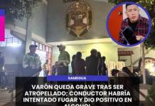 MOQUEGUA | VARÓN QUEDA GRAVE TRAS SER ATROPELLADO; CONDUCTOR HABRÍA INTENTADO FUGAR Y DIO POSITIVO EN ALCOHOL
