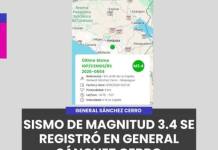 GENERAL SÁNCHEZ CERRO | SISMO DE MAGNITUD 3.4 SE REGISTRÓ EN GENERAL SÁNCHEZ CERRO
