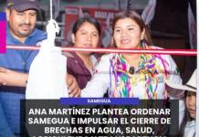SAMEGUA | ANA MARTÍNEZ PLANTEA ORDENAR SAMEGUA E IMPULSAR EL CIERRE DE BRECHAS EN AGUA, SALUD, AGRICULTURA Y TRANSPARENCIA