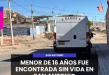 SAN ANTONIO | MENOR DE 16 AÑOS FUE ENCONTRADA SIN VIDA EN SAN ANTONIO