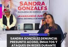 MOQUEGUA | SANDRA GONZÁLEZ DENUNCIA PRESUNTO ACOSO, INSULTOS Y ATAQUES EN REDES DURANTE CAMPAÑA ELECTORAL