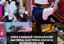 NACIONAL | ONPE INICIÓ TRASLADO DE MATERIAL ELECTORAL PARA LAS ELECCIONES DEL 4 DE OCTUBRE