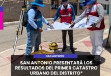 MOQUEGUA | SAN ANTONIO PRESENTARÁ LOS RESULTADOS DEL PRIMER CATASTRO URBANO DEL DISTRITO