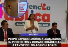 MOQUEGUA | PERPG EXPONE LOGROS ALCANZADOS EN PROYECTOS Y OBRAS HIDRÁULICAS A FAVOR DE LOS AGRICULTORES