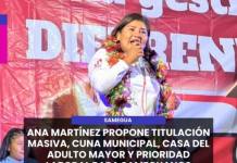 SAMEGUA | ANA MARTÍNEZ PROPONE TITULACIÓN MASIVA, CUNA MUNICIPAL, CASA DEL ADULTO MAYOR Y PRIORIDAD LABORAL PARA SAMEGUANOS