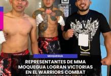 MOQUEGUA | REPRESENTANTES DE MMA MOQUEGUA LOGRAN VICTORIAS EN EL WARRIORS COMBAT CHAMPIONSHIP EN LIMA