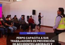 MOQUEGUA | PERPG CAPACITA A SUS TRABAJADORES EN PREVENCIÓN DE ACCIDENTES LABORALES Y CUMPLIMIENTO DE FUNCIONES