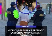 MOQUEGUA | VECINOS CAPTURAN A PRESUNTO LADRÓN DE AUTOPARTES EN CHEN CHEN