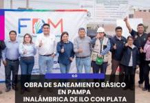 ILO | OBRA DE SANEAMIENTO BÁSICO EN PAMPA INALÁMBRICA DE ILO CON PLATA DEL FDM