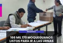 MOQUEGUA | 81,888 EN MARISCAL NIETO, 68,600 EN ILO Y 15,682 EN G. SÁNCHEZ CERRO 166 MIL 170 MOQUEGUANOS LISTOS PARA IR A LAS URNAS