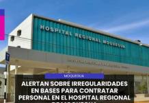 MOQUEGUA | ALERTAN SOBRE IRREGULARIDADES EN BASES PARA CONTRATAR PERSONAL EN EL HOSPITAL REGIONAL DE MOQUEGUA