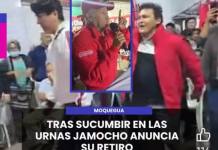 MOQUEGUA | TRAS SUCUMBIR EN LAS URNAS JAMOCHO ANUNCIA SU RETIRO