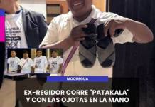 CHEN CHEN | EX-REGIDOR CORRE "PATAKALA" Y CON LAS OJOTAS EN LA MANO