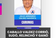 CARUMAS | CABALLO VALDEZ CORRIÓ, SUDÓ, RELINCHÓ Y GANÓ