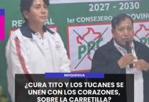 MOQUEGUA | ¿CURA TITO Y LOS TUCANES SE UNEN CON LOS CORAZONES, SOBRE LA CARRETILLA?