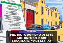 MOQUEGUA | PROYECTO AGRARIO DE S/ 53 MILLONES DEL GORE MOQUEGUA CON LEGAJOS DUPLICADOS Y EN DESORDEN