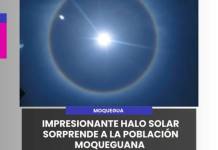 MOQUEGUA | IMPRESIONANTE HALO SOLAR SORPRENDE A LA POBLACIÓN MOQUEGUANA