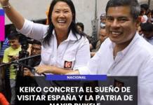 NACIONAL | KEIKO CONCRETA EL SUEÑO DE VISITAR ESPAÑA Y LA PATRIA DE NAYIB BUKELE
