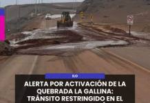 ILO | ALERTA POR ACTIVACIÓN DE LA QUEBRADA LA GALLINA: TRÁNSITO RESTRINGIDO EN EL SECTOR DE REFINERÍA