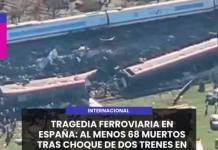 INTERNACIONAL | TRAGEDIA FERROVIARIA EN ESPAÑA: AL MENOS 68 MUERTOS TRAS CHOQUE DE DOS TRENES EN TOLEDOINTERNACIONAL | TRAGEDIA FERROVIARIA EN ESPAÑA: AL MENOS 68 MUERTOS TRAS CHOQUE DE DOS TRENES EN TOLEDO