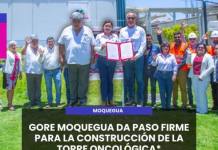 MOQUEGUA | GORE MOQUEGUA DA PASO FIRME PARA LA CONSTRUCCIÓN DE LA TORRE ONCOLÓGICA