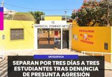 MOQUEGUA | TRES ESTUDIANTES SON SEPARADOS TEMPORALMENTE DEL COLEGIO MARISCAL NIETO TRAS DENUNCIA DE PRESUNTA AGRESIÓN