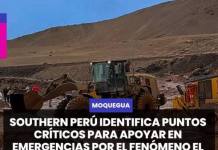 MOQUEGUA | SOUTHERN PERÚ IDENTIFICA PUNTOS CRÍTICOS PARA APOYAR EN EMERGENCIAS POR EL FENÓMENO EL NIÑO EN MOQUEGUA