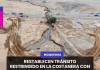 ILO | RESTABLECEN TRÁNSITO RESTRINGIDO EN LA COSTANERA CON APOYO DE SOUTHERN PERÚ.