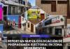 MOQUEGUA | REPORTAN NUEVA COLOCACIÓN DE PROPAGANDA ELECTORAL EN ZONA MONUMENTAL