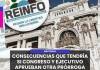 NACIONAL | CONSECUENCIAS QUE TENDRÍA SI CONGRESO Y EJECUTIVO APRUEBAN OTRA PRÓRROGA DEL REINFO
